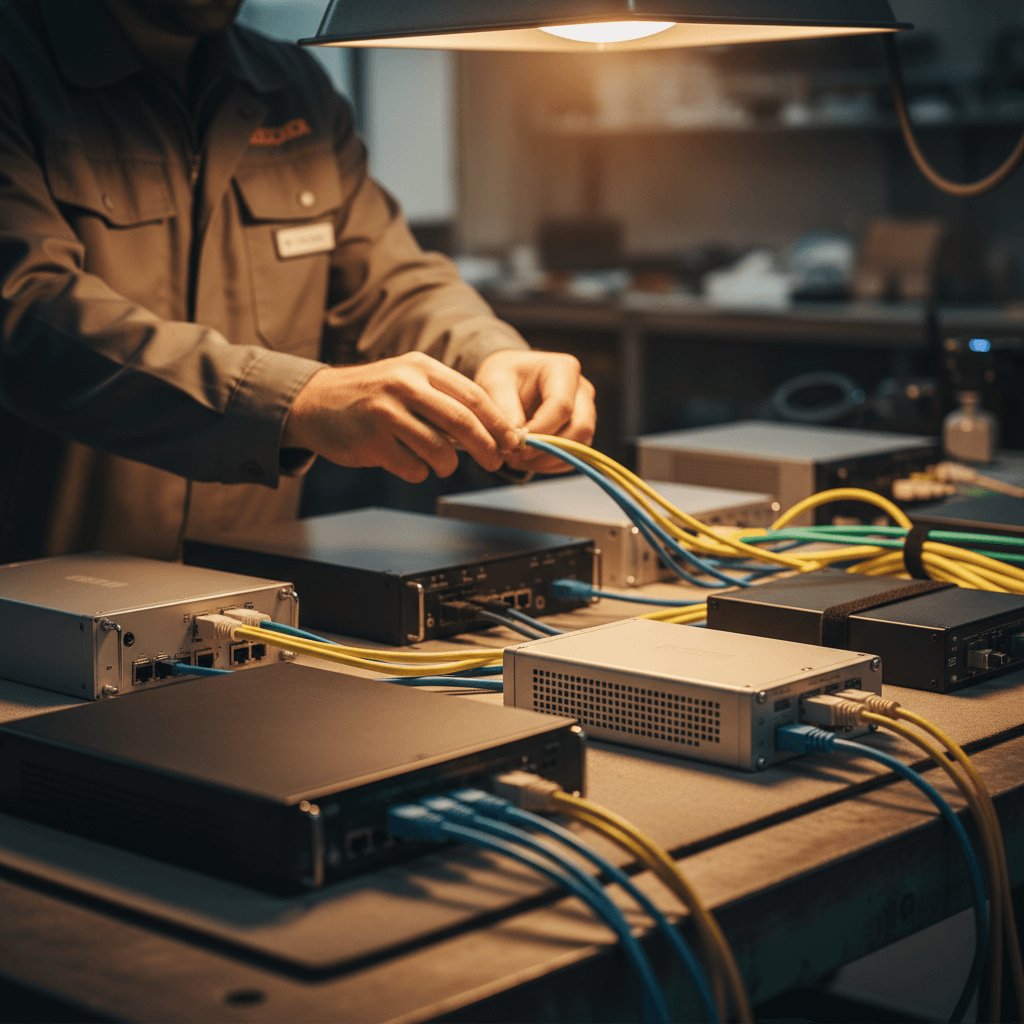 CCTV system integration technical setup